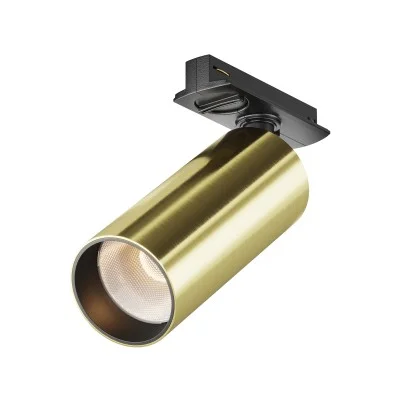 Track luminaire Focus Led Unity 3000K 12W 50°, Gold - Lighting by Luminance