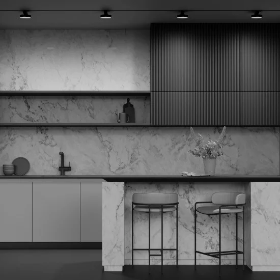 Siinivalgusti Zon Unity 3000K 12W 110°, Must - Valgustus Luminance'ilt