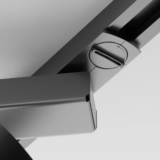 Siinivalgusti Rim Unity 3000K 12W 110°, Must - Valgustus Luminance'ilt