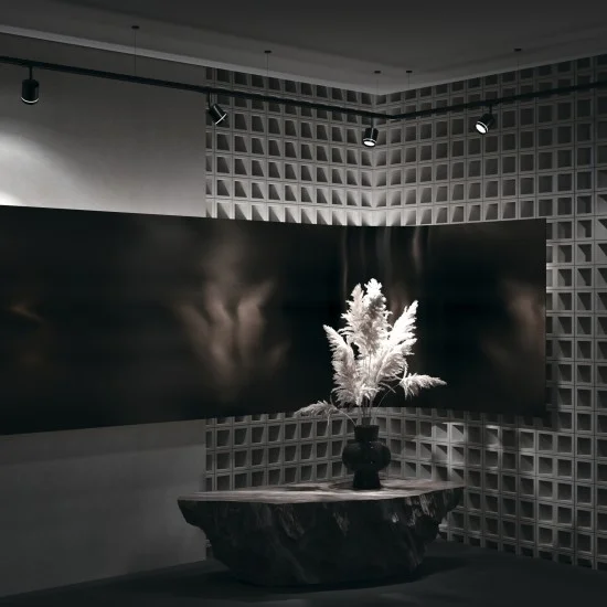 Siinivalgusti Orlo Unity 4000K 5W 120°, Must - Valgustus Luminance'ilt