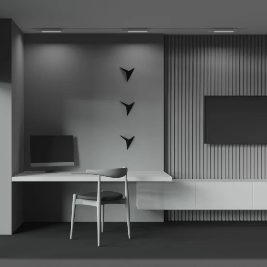 Siinivalgusti Basis Rot Unity 3000K 12W 110°, Valge - Valgustus Luminance'ilt