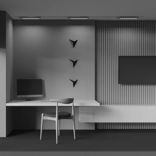 Siinivalgusti Basis Rot Unity 3000K 24W 110°, Valge - Valgustus Luminance'ilt