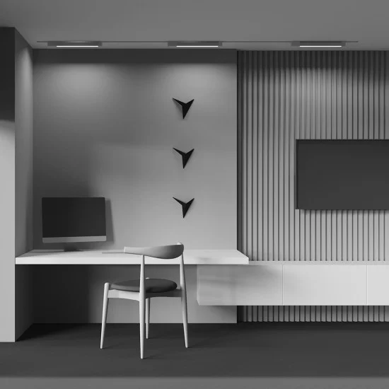 Siinivalgusti Basis Rot Unity 4000K 24W 110°, Valge - Valgustus Luminance'ilt