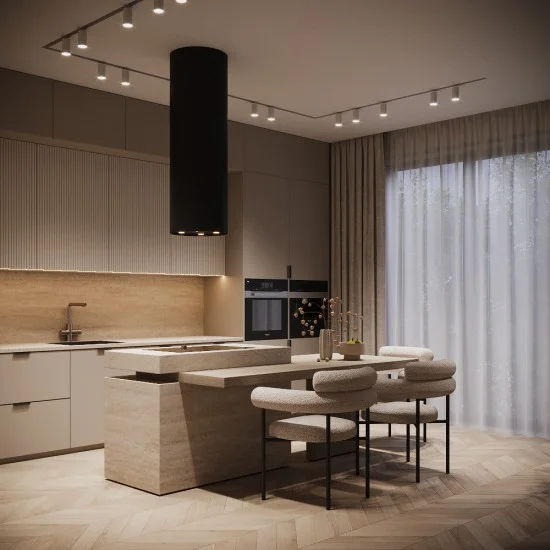 Siinivalgusti Calipso Unity GU10 1x10W, Must - Valgustus Luminance'ilt