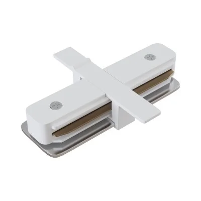 Straight connector Unity recessed, White - Lighting by Luminance