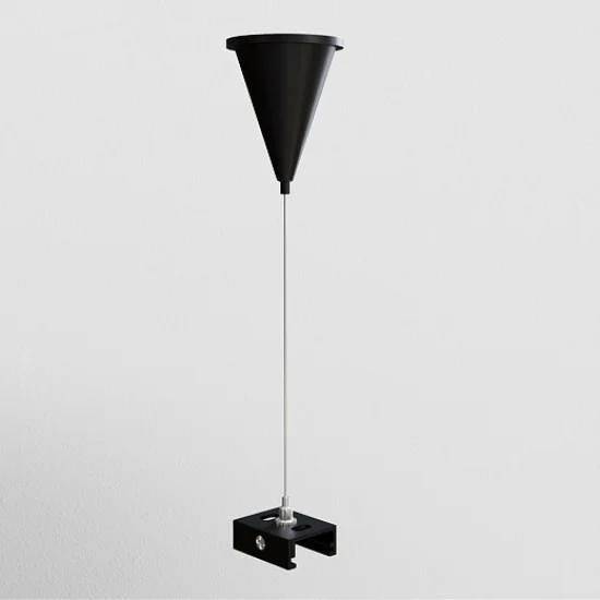 Trinity riputuskomplekt, 1 tk, Must - Valgustus Luminance'ilt