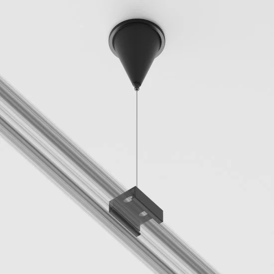 Trinity riputuskomplekt, 1 tk, Must - Valgustus Luminance'ilt