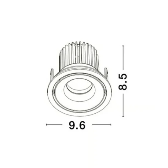 Süvisvalgusti Mea 7770441 - Valgustus Luminance'ilt