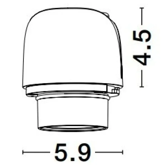 Süvisvalgusti Homer 9010139 - Valgustus Luminance'ilt