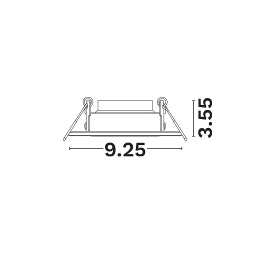 Süvisvalgusti Doherty 9011317 - Valgustus Luminance'ilt