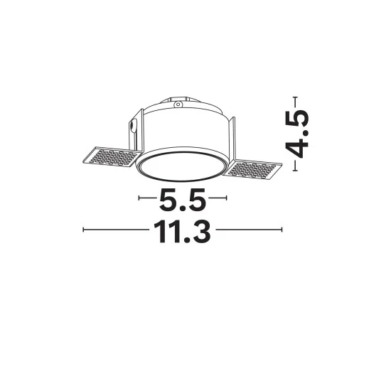 Süvisvalgusti Brad 9017403 - Valgustus Luminance'ilt