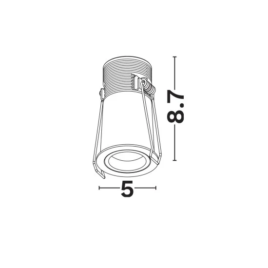 Süvisvalgusti Otto 9030687 - Valgustus Luminance'ilt