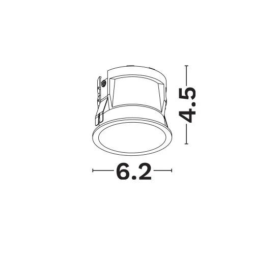 Süvisvalgusti Spezia 9030794 - Valgustus Luminance'ilt