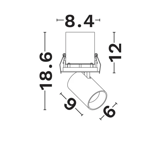 Süvisvalgusti Pin 9232131 - Valgustus Luminance'ilt