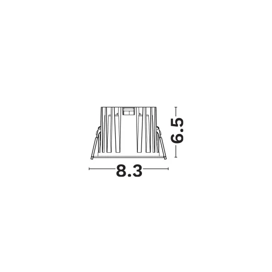 Süvisvalgusti Lox 9232246 - Valgustus Luminance'ilt