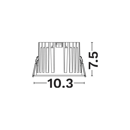 Süvisvalgusti Lox 9232249 - Valgustus Luminance'ilt