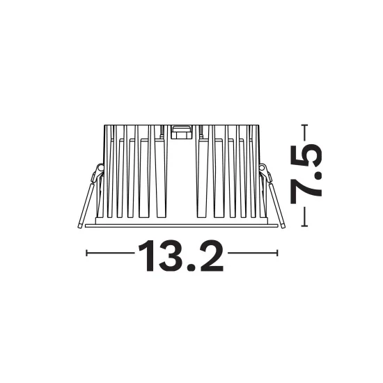 Süvisvalgusti Lox 9232250 - Valgustus Luminance'ilt