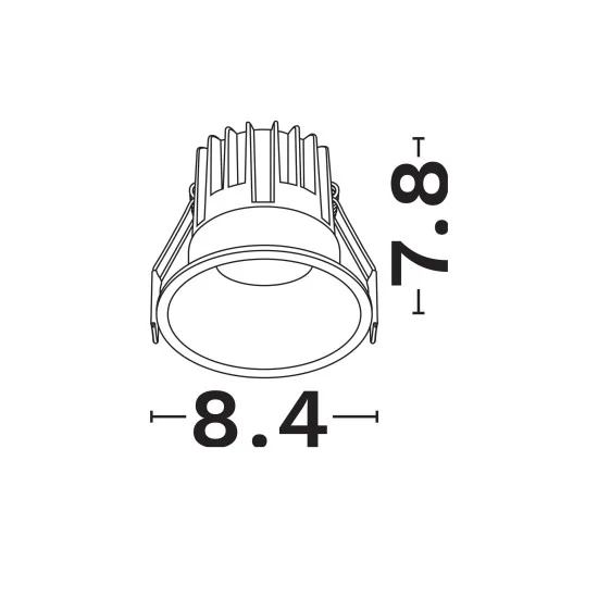 Süvisvalgusti Luela 9580641 - Valgustus Luminance'ilt