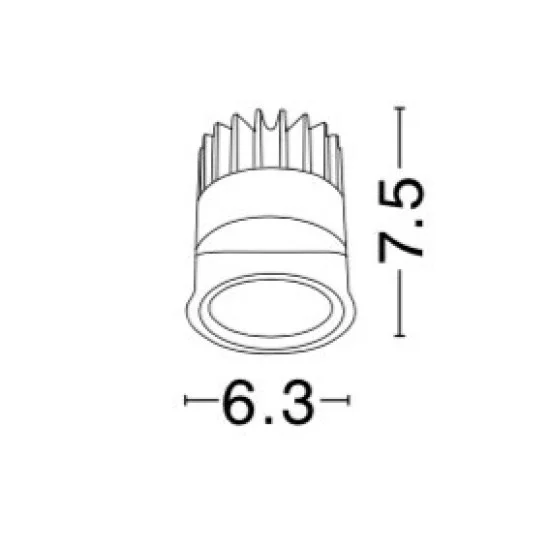 Süvisvalgusti Maggy 9700301 - Valgustus Luminance'ilt