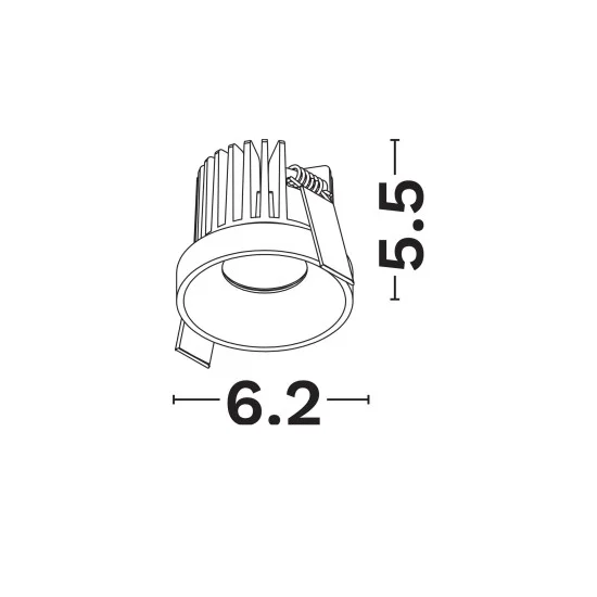 Süvisvalgusti Petit 9844015 - Valgustus Luminance'ilt