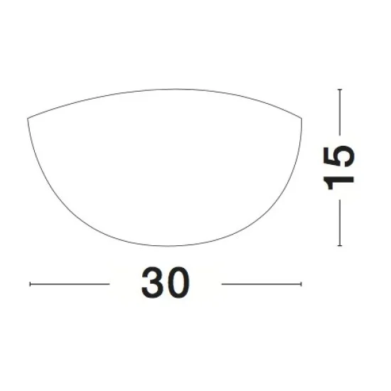 Seinavalgusti Shell 702201 - Valgustus Luminance'ilt
