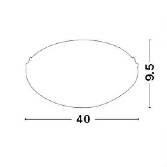 Seinavalgusti Shell 702203 - Valgustus Luminance'ilt