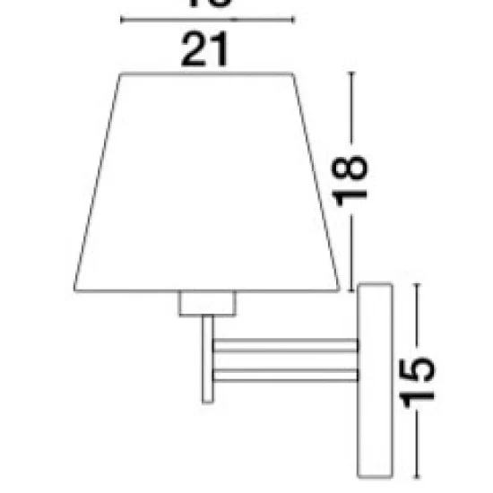 Seinavalgusti Logan 8126162 - Valgustus Luminance'ilt