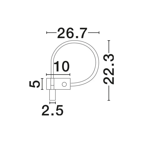 Seinavalgusti Geneva 8126582 - Valgustus Luminance'ilt