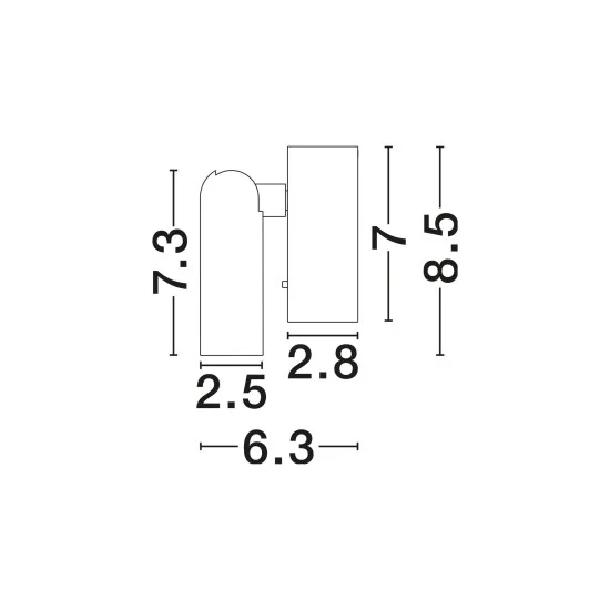 Seinavalgusti Pictor 9002110 - Valgustus Luminance'ilt