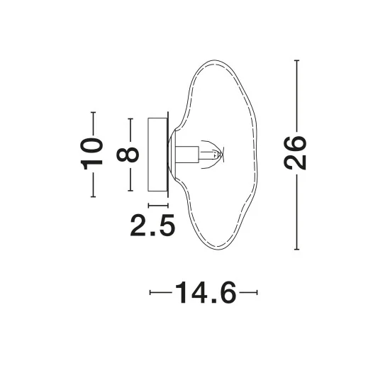 Seinavalgusti King 9006035 - Valgustus Luminance'ilt