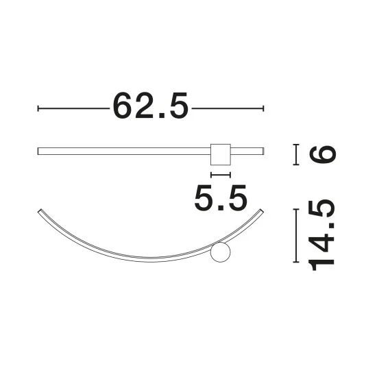 Seinavalgusti Kima 9006094 - Valgustus Luminance'ilt