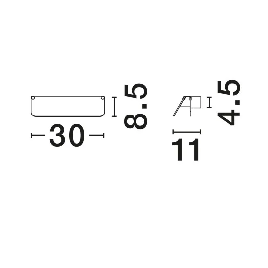 Seinavalgusti Apnea 9009134 - Valgustus Luminance'ilt