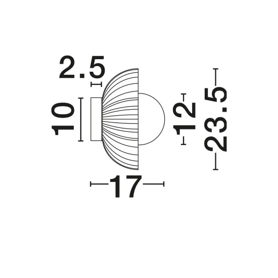 Seinavalgusti Petel 9009218 - Valgustus Luminance'ilt