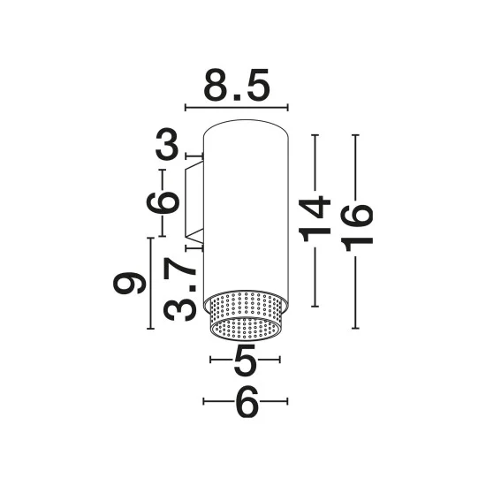 Seinavalgusti Nessi 9011404 - Valgustus Luminance'ilt