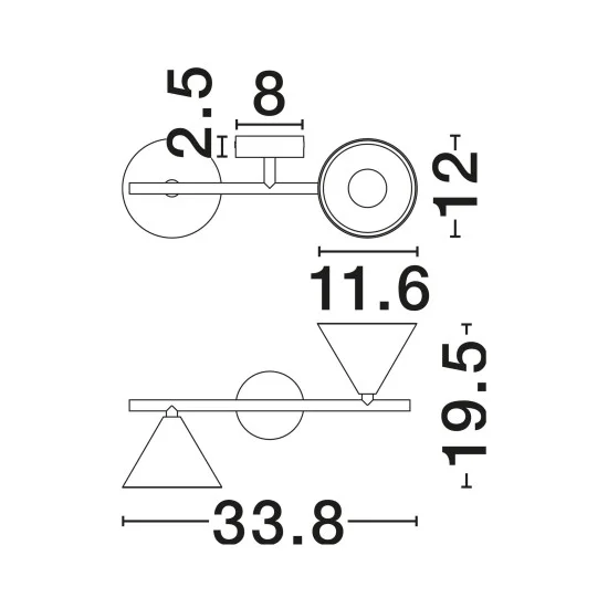 Seinavalgusti Conico 9011428 - Valgustus Luminance'ilt