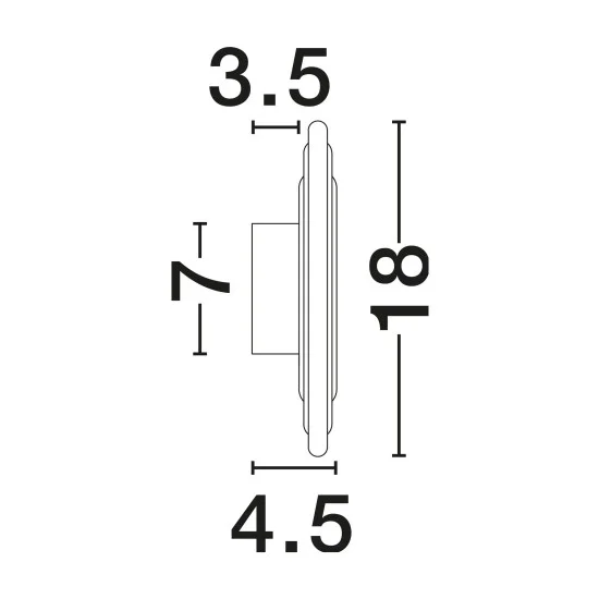 Seinavalgusti Onrid 9030654 - Valgustus Luminance'ilt