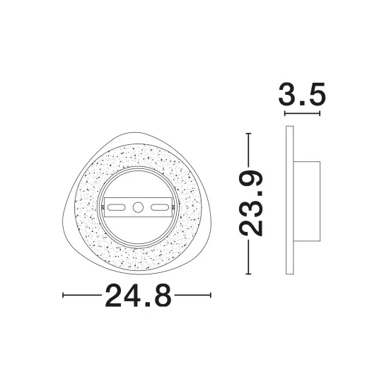 Seinavalgusti Atena 9030739 - Valgustus Luminance'ilt