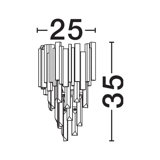 Seinavalgusti Grane 9050100 - Valgustus Luminance'ilt