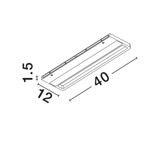 Seinavalgusti Pablo 9060258 - Valgustus Luminance'ilt