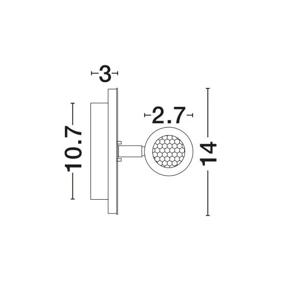 Seinavalgusti Penor 9081222 - Valgustus Luminance'ilt