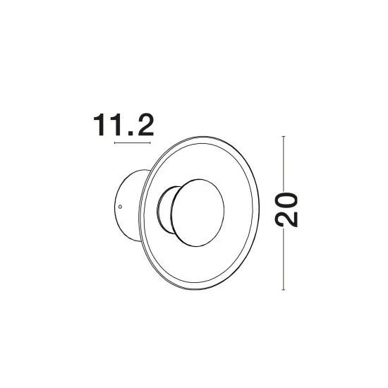 Seinavalgusti Esil 9118528 - Valgustus Luminance'ilt