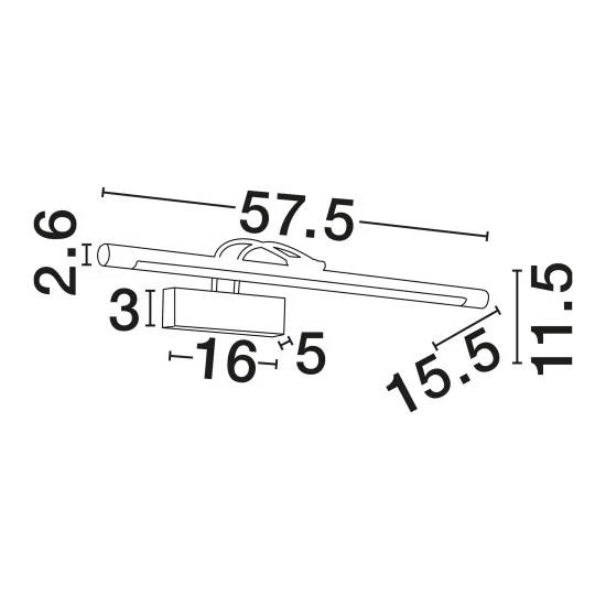 Seinavalgusti Tiffany 9141288 - Valgustus Luminance'ilt
