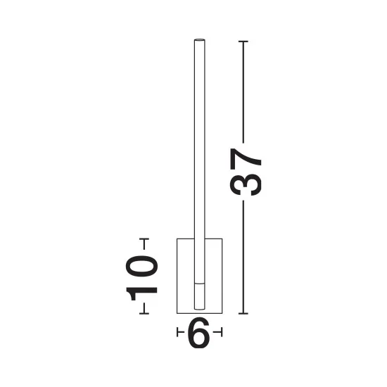 Seinavalgusti Raccio 9180712 - Valgustus Luminance'ilt