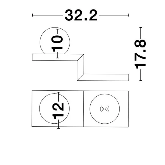 Seinavalgusti Room 9183311 - Valgustus Luminance'ilt