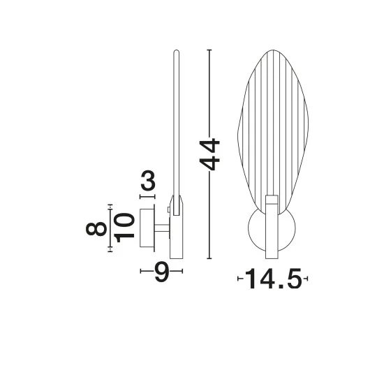 Seinavalgusti Seriq 9187009 - Valgustus Luminance'ilt
