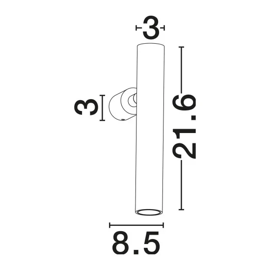 Seinavalgusti Arlo 9232133 - Valgustus Luminance'ilt