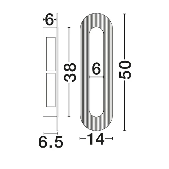 Seinavalgusti Vetrio 9236419 - Valgustus Luminance'ilt