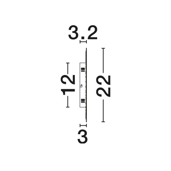 Seinavalgusti Cyrcle 9248177 - Valgustus Luminance'ilt