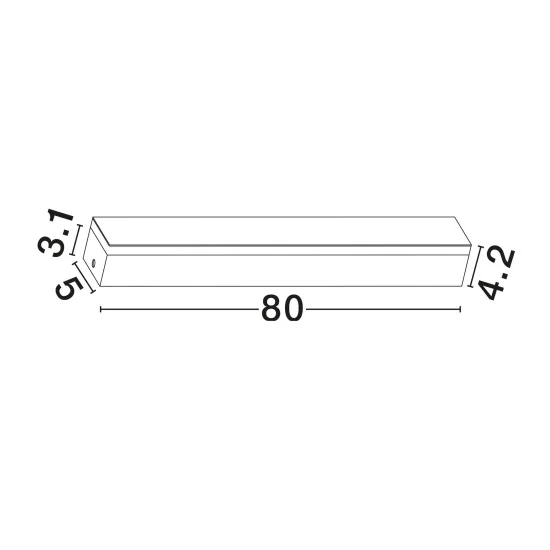 Seinavalgusti Colby 9267107 - Valgustus Luminance'ilt