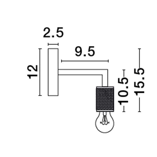Seinavalgusti Royal 9501239 - Valgustus Luminance'ilt